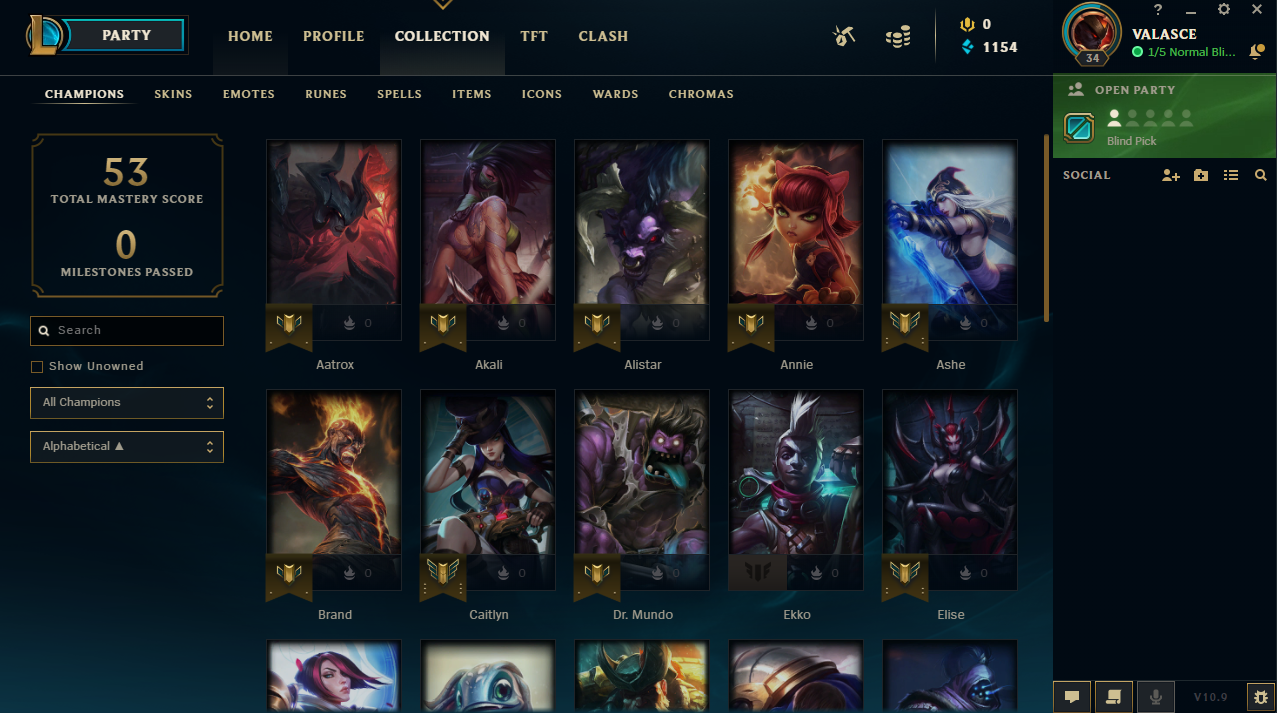 Оцените аккаунт LOL