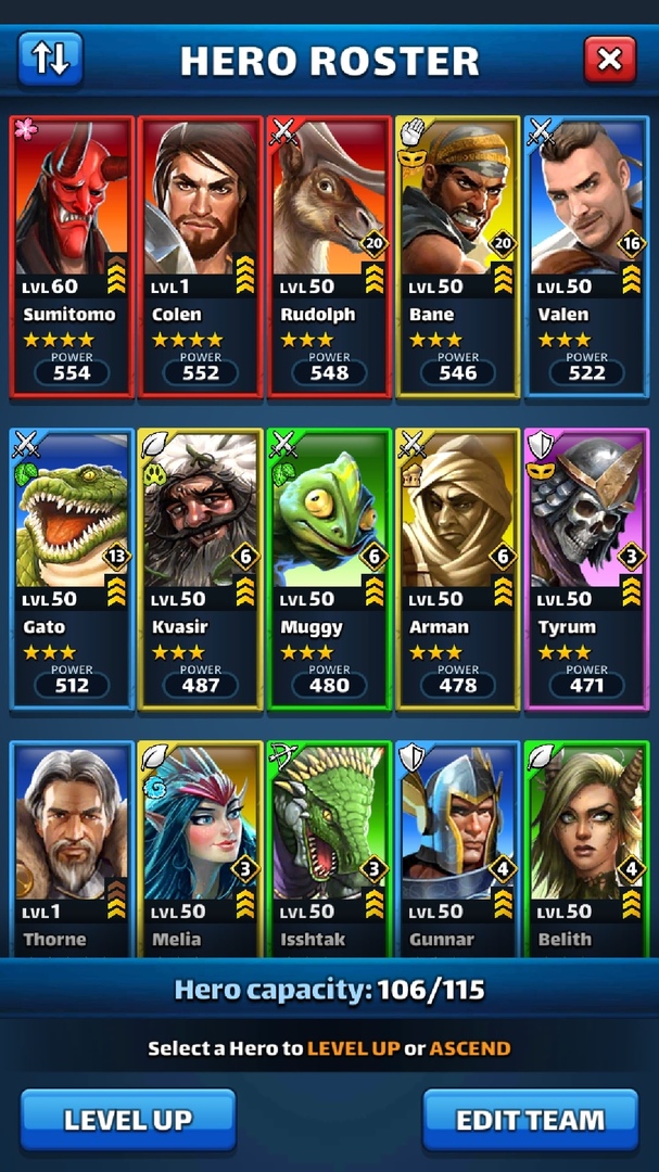 Оцените аккаунт Empires and Puzzles