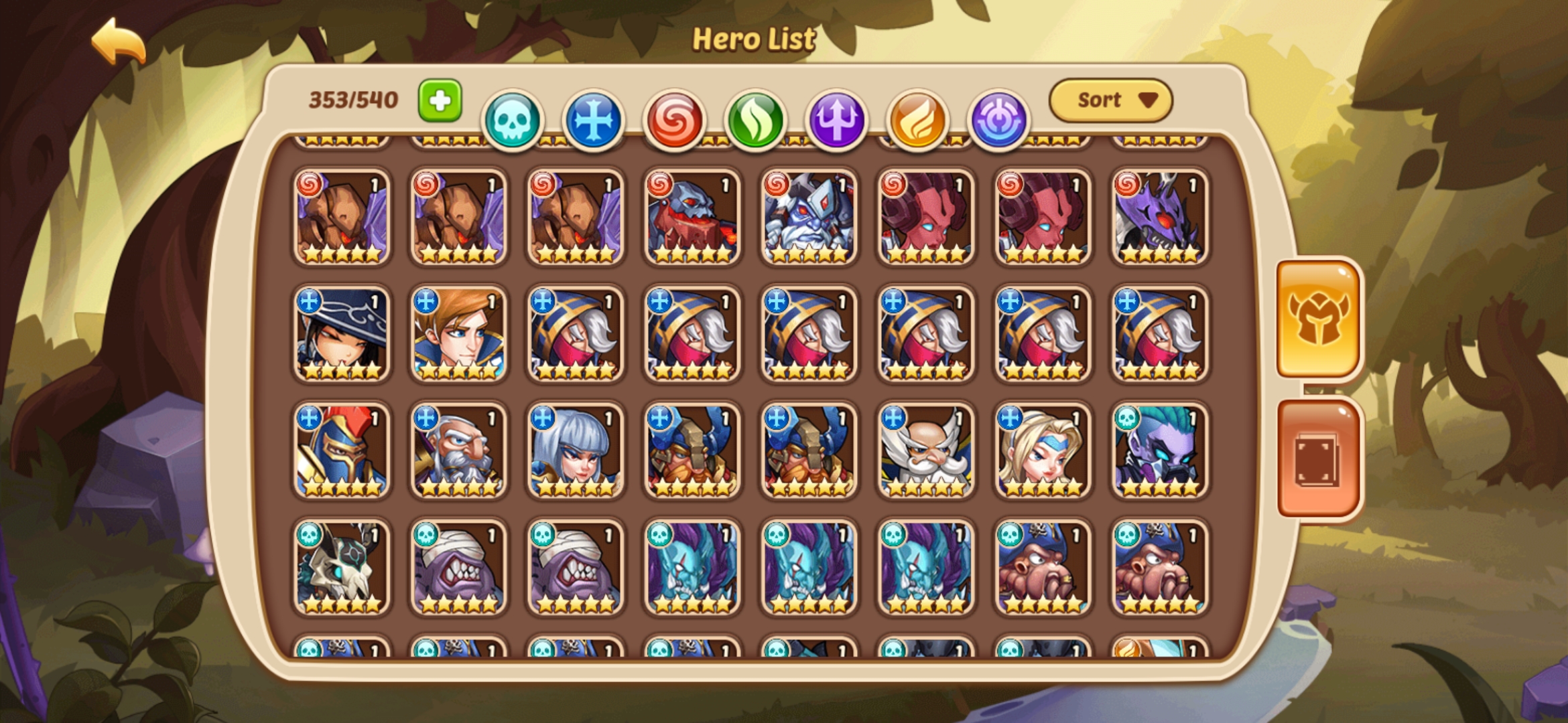 Оценка idle heroes account VIP 12 