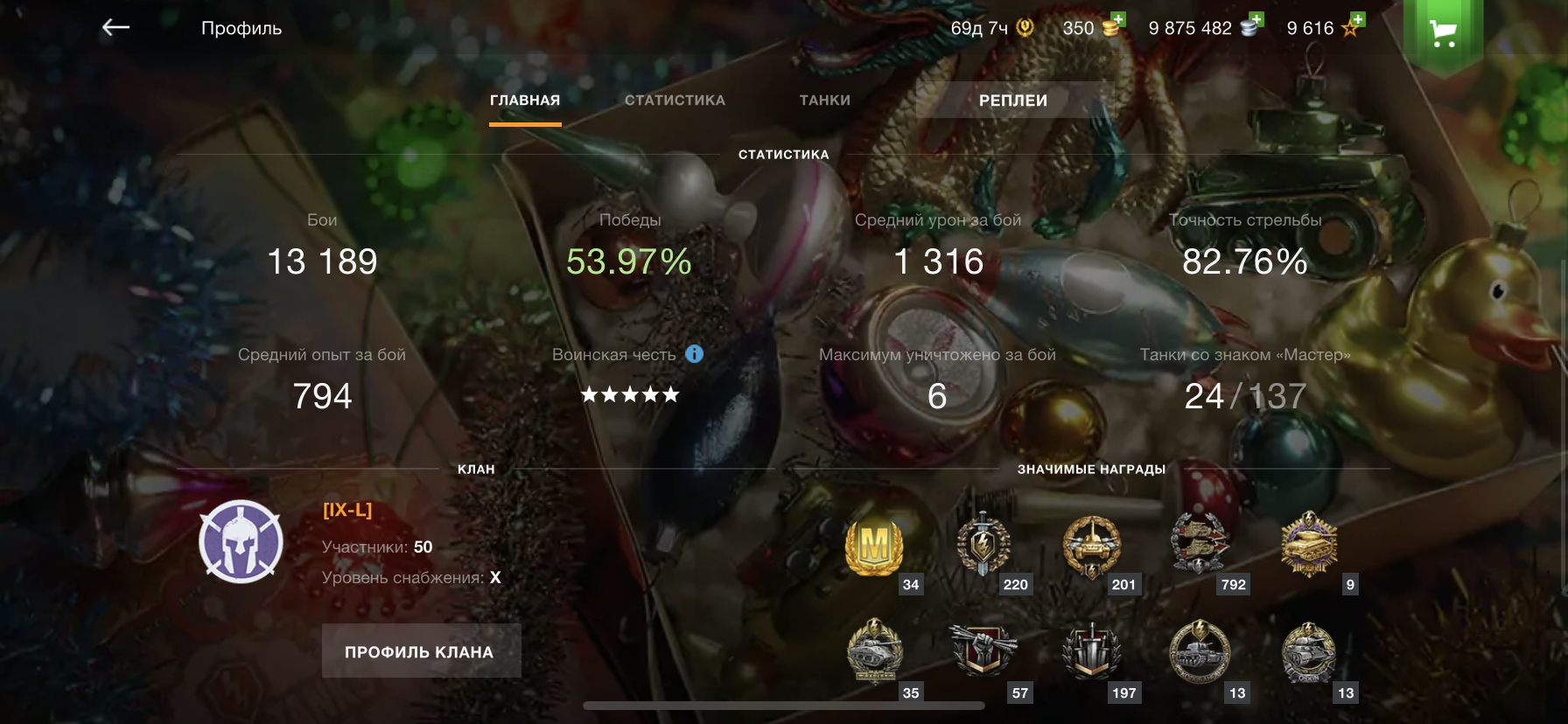 Оцените аккаунт