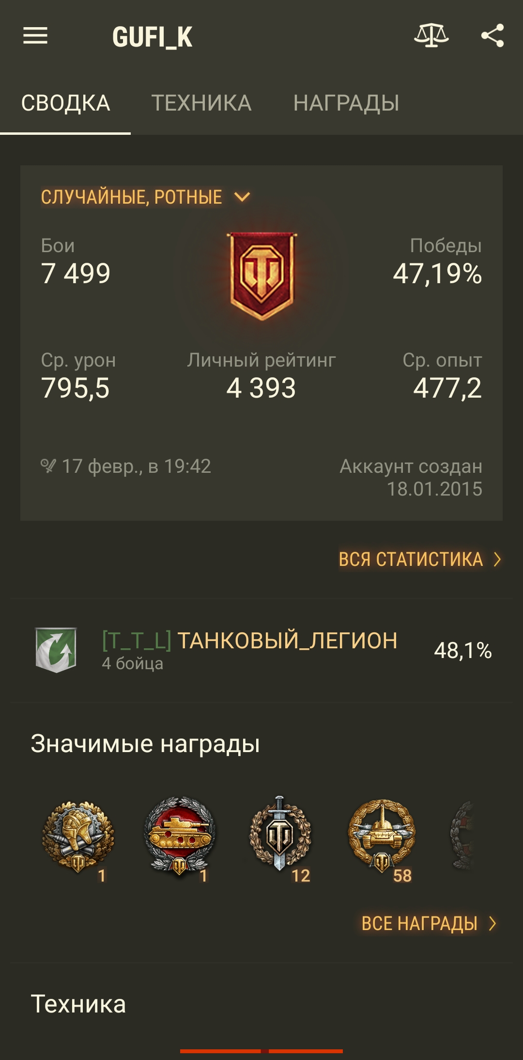 Помогите оценить WOT аккаунт