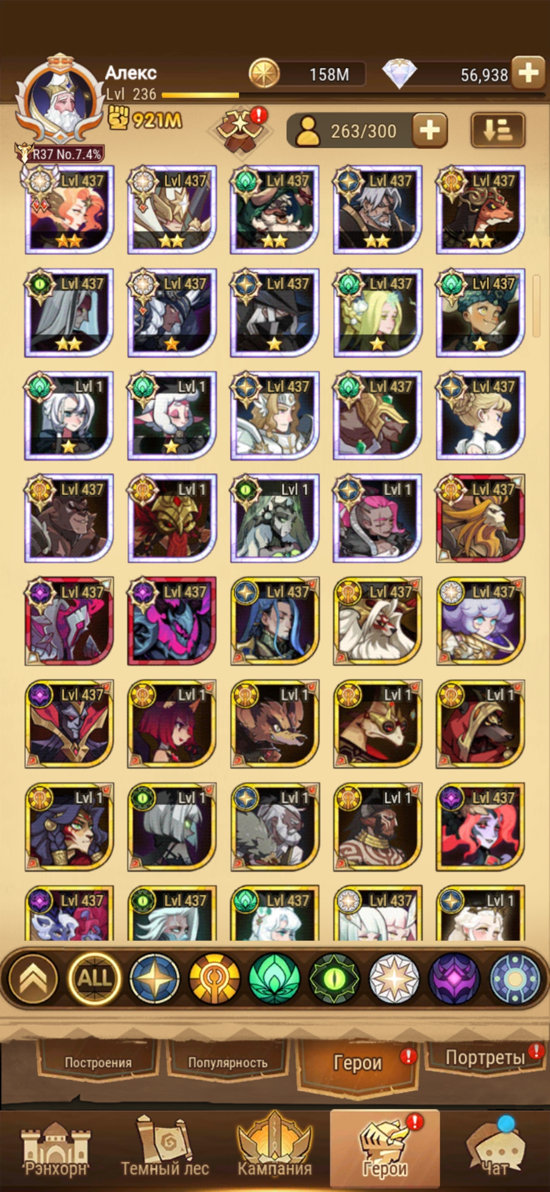 Аккаунт АФК АРЕНА, оценка