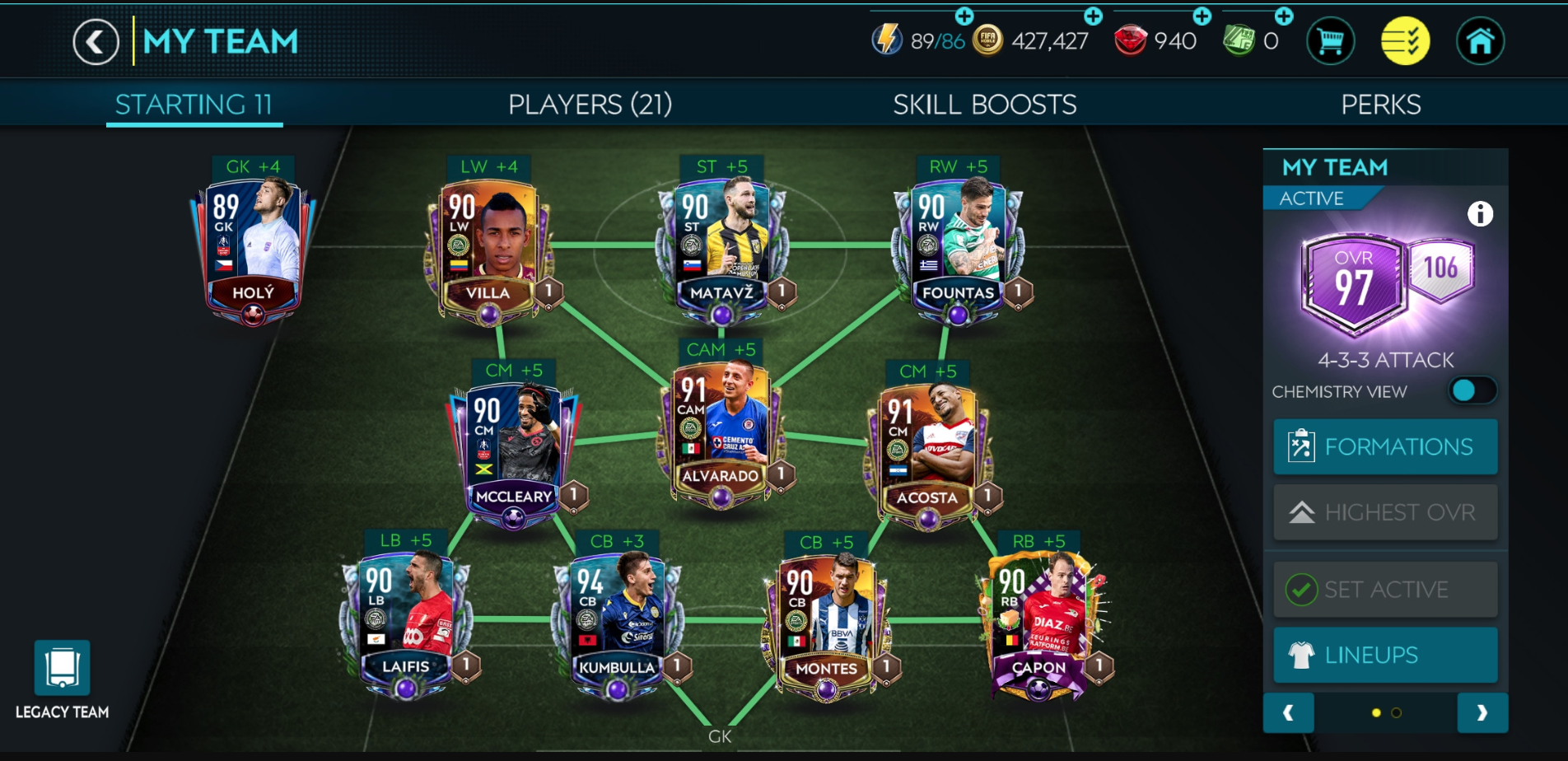 Нет интереса играти аккаунт пушка 97овер